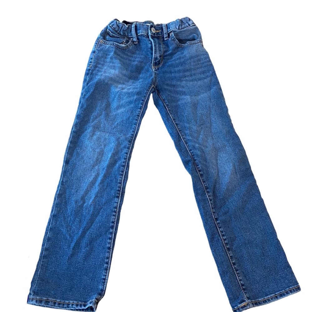Old Navy built in flex straight jeans size 8